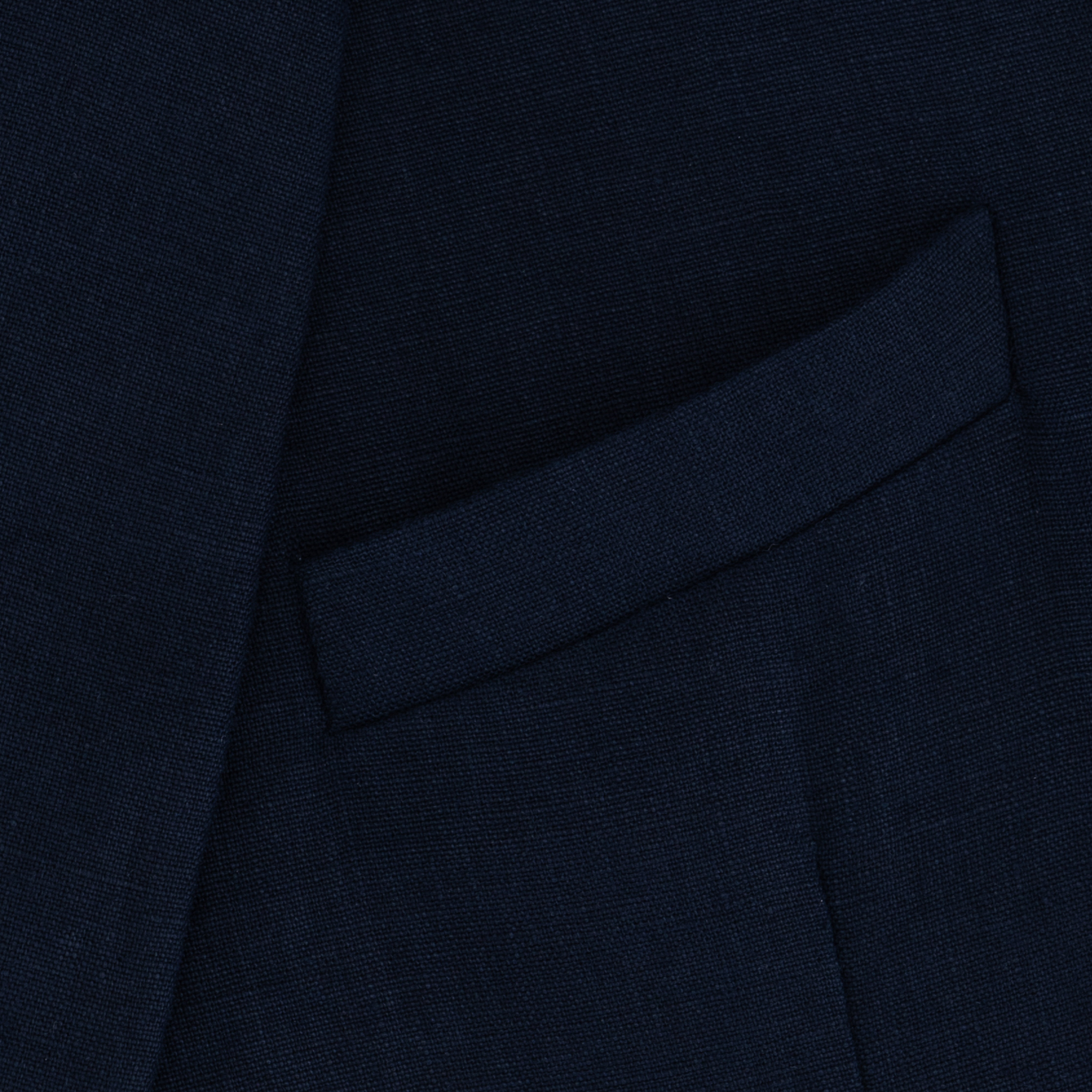 Linen Navy Blue Jacket